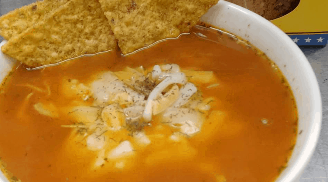 Chicken Tortilla Soup {On the Border copycat}