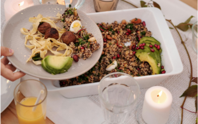 Veggie Quinoa Salad with Rustlin’ Rob’s Steak Dust Seasoning